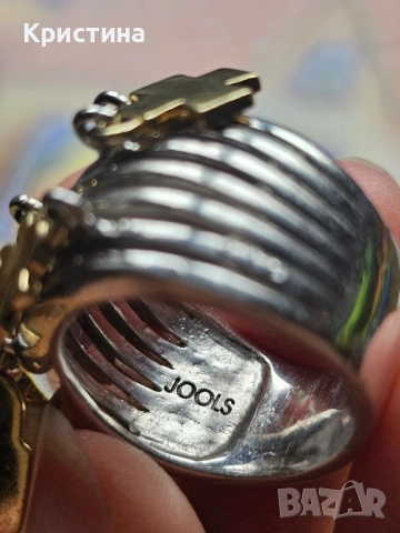 Марков сребърен пръстен с талисмани, снимка 6 - Пръстени - 51955594