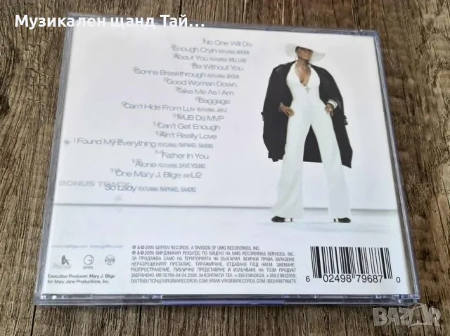 Компакт Дискове - Поп - Рок: Mary J Blige - The Breakthrough, снимка 2 - CD дискове - 55778747