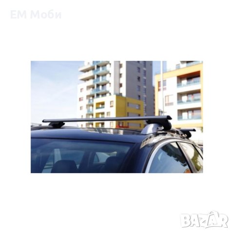 2бр. Алуминиеви Греди Багажник за Таван на Кола Автомобил с Ключ 135см, снимка 4 - Аксесоари и консумативи - 44398149