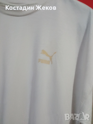 Блузка оригинална памучна . Като нова.Puma , снимка 2 - Спортни дрехи, екипи - 44744553