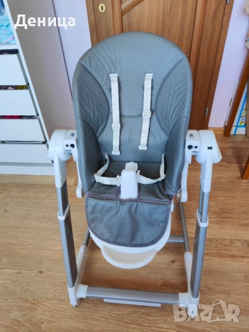 Детска люлка / Столче за хранене 3 в 1 KikkaBoo - Prima, сиво, снимка 3 - Столчета за хранене - 52929087