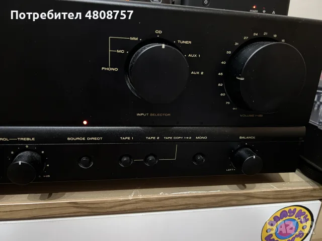 продавам усилвател Marantz pm50, снимка 5 - Ресийвъри, усилватели, смесителни пултове - 56267104