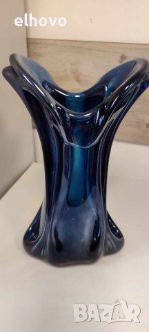 Италианска ваза Мурано, снимка 4 - Вази - 44366213