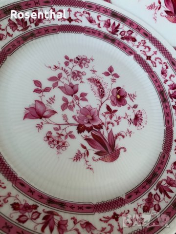 5 броя красиви баварски чинии (среден размер), снимка 6 - Чинии - 35919967