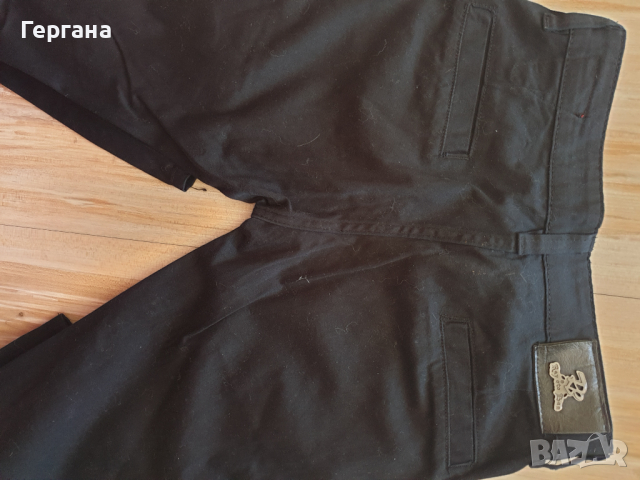 Черен марков панталон , снимка 1 - Панталони - 36316931