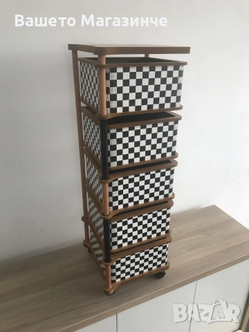 Стилни дървени стилажи с метална декорация за дома и офиса, снимка 4 - Декорация за дома - 53514924