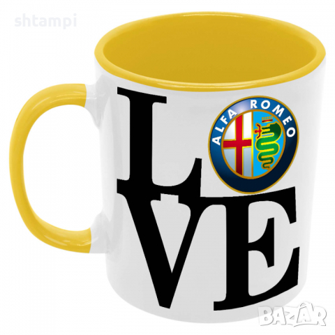 Чаша ALFA ROMEO LOVE, снимка 7 - Чаши - 36137725