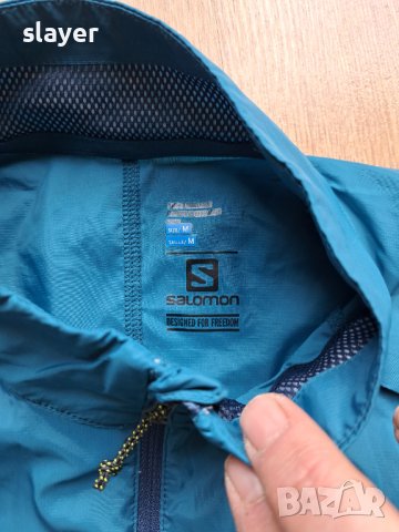 Оригинална мъжка ветровка Salomon AdvancedSkin Shield, снимка 3 - Спортни дрехи, екипи - 40460880