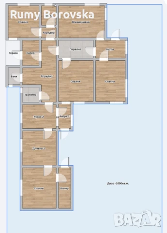 Къща с голям двор, работилница и гараж в гр. Омуртаг, снимка 12 - Къщи - 51324233