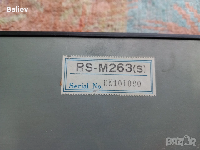 TECHNICS RS-M263 3 Head Cassette Deck , снимка 18 - Декове - 53035818