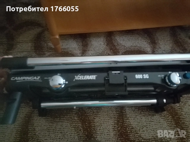 Къмпинг котлон Campingaz 600SG Xcelerate, двоен котлон и решетки, снимка 8 - Газови котлони - 53420120