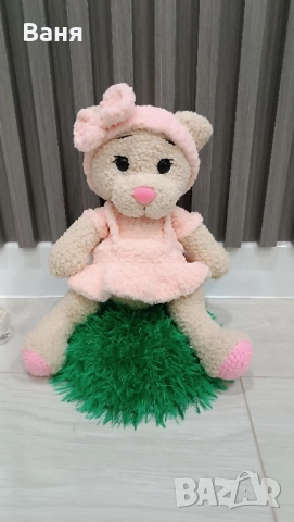 Плетено мече, снимка 13 - Плюшени играчки - 52260171