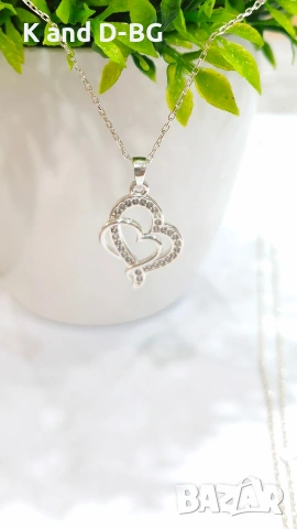 сребърно колие, снимка 6 - Колиета, медальони, синджири - 53239773