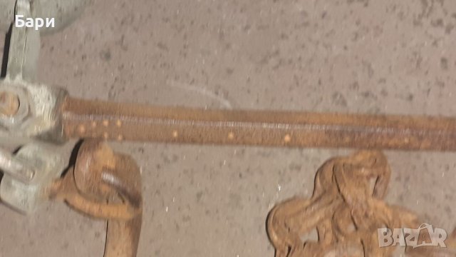 Стар ръчно направен кантар -Паланца, снимка 9 - Други ценни предмети - 41210512