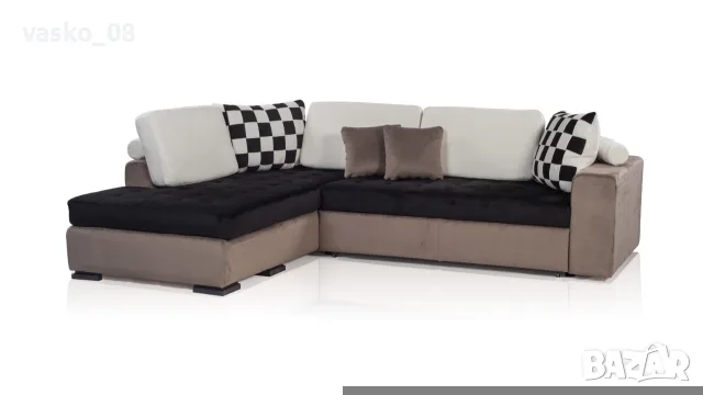 Висок клас ъглов диван Нани Луна, снимка 2 - Дивани и мека мебел - 50623673