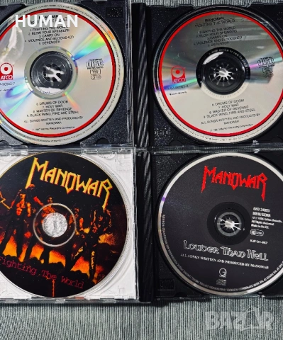 Manowar , снимка 9 - CD дискове - 53846999