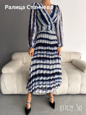 Дамска рокля шифон , снимка 1