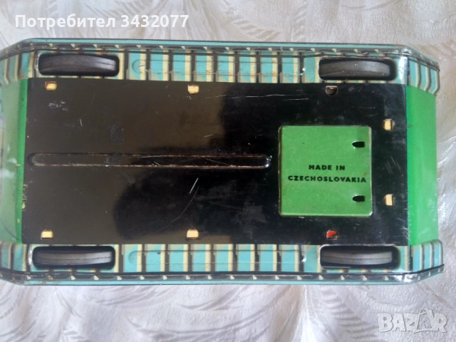 Ламаринен танк механичен, снимка 3 - Антикварни и старинни предмети - 53711667