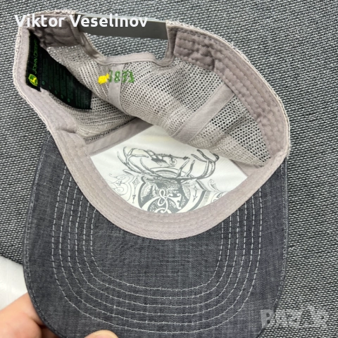 John Deere Шапка С Козирка Mesh, снимка 5 - Шапки - 52860287