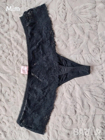  Резервирани Hunkemoller XL Черна дантелена полупрашка , снимка 7 - Бельо - 53414535