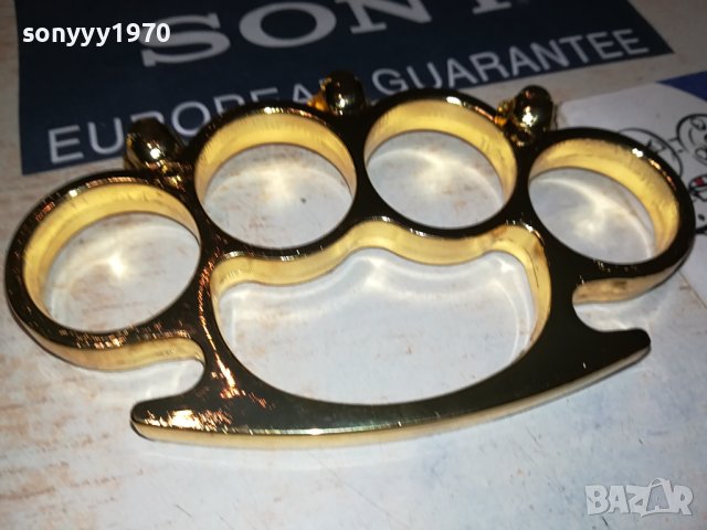 БОКС С ЧЕРЕПИ ЦВЯТ ЗЛАТО 1008230935, снимка 2 - Колекции - 41811251