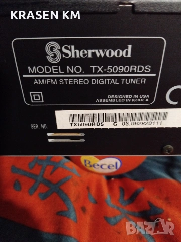 Sherwood TX 5090RDS., снимка 13 - Ресийвъри, усилватели, смесителни пултове - 53146429