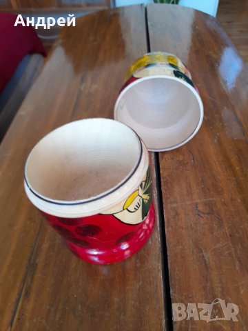 Стара Матрьошка #5, снимка 6 - Антикварни и старинни предмети - 34697372