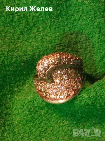 РАЗКОШЕН СКЪПОЦЕНЕН СРЕБЪРЕН ПРЪСТЕН СРЕБРО 925 ОБСИПАН с ИСКРЯЩИ ЮВЕЛИРНО ФАСЕТИРАНИ ЦИРКОНИ 41780, снимка 18 - Пръстени - 49886391