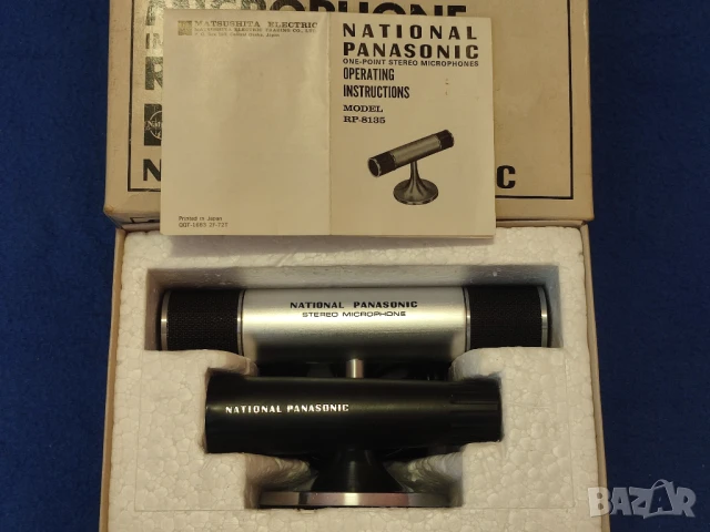 Японски динамичен стерео микрофон, снимка 5 - Микрофони - 51339486