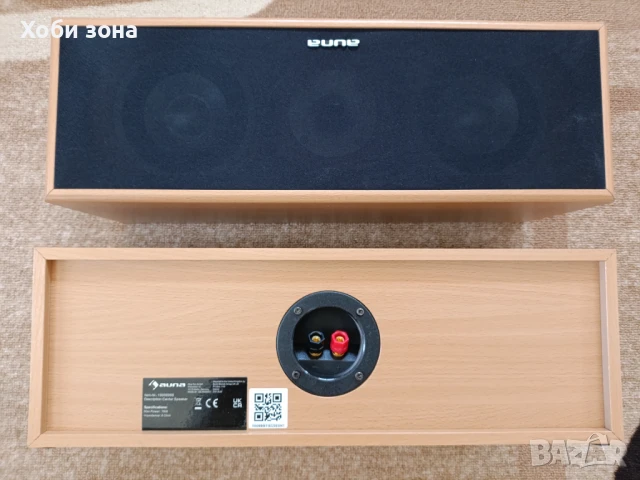 Auna Linie 300 Hi-Fi централен високоговорител дъб, снимка 3 - Тонколони - 50783885