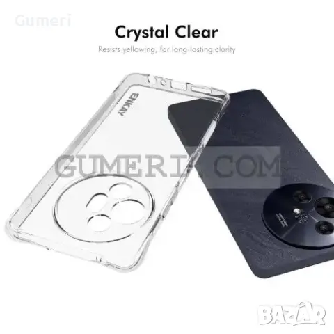 TCL 50 NxtPaper Противоударен Прозрачен Гръб С Подсилени Ръбове "Air", снимка 5 - Калъфи, кейсове - 48038995