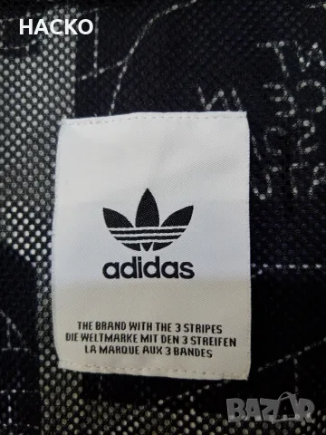 Ветровка с Качулка Adidas с Комикси от Патрик Кайл 100% Оригинално Внос от Англия, снимка 5 - Якета - 56198075