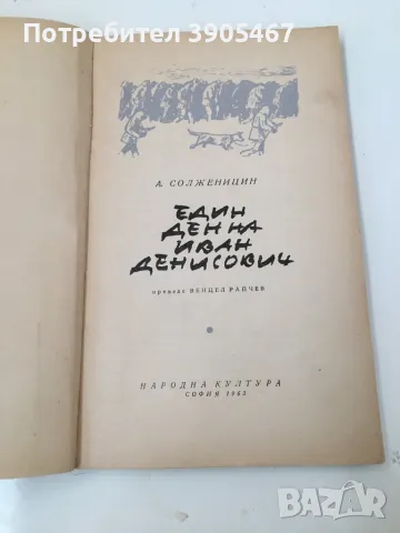 Един ден на Иван Денисович, снимка 4 - Художествена литература - 49275838