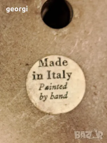 италианска керамична фигурка 25/2, снимка 6 - Колекции - 50050752