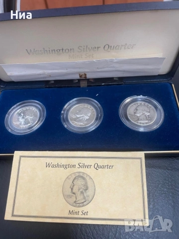 Сребърни монети , снимка 4 - Други ценни предмети - 53589112