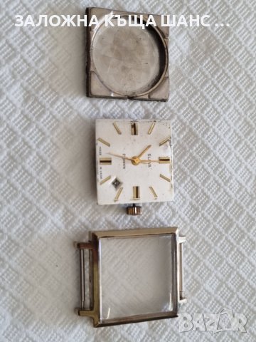 Винтидж съветски квадратен часовник Slava 21 Jewels , снимка 11 - Мъжки - 41425318