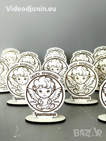 Подаръчета за кръщене - ангелчета, снимка 4 - Декорация за дома - 46705908