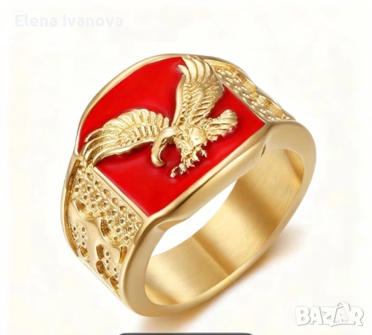 Уникален пръстен от висококачествена медицинска стомана