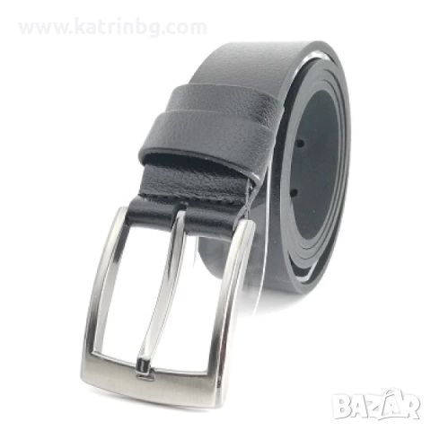 Мъжки портфейл и колан естествена кожа в черно- подаръчен комплект, снимка 3 - Подаръци за мъже - 51641864