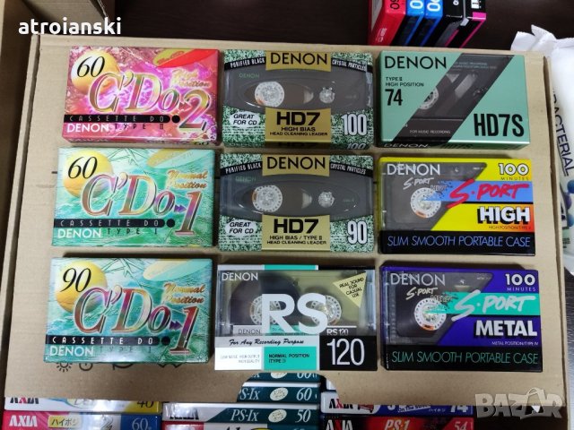 Аудио касети DENON, снимка 7 - Аудио касети - 32229945