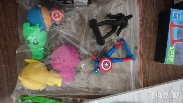 Marvel марвел колекция фигурки мешка шише вода герой тонколона, снимка 7 - Колекции - 52131724