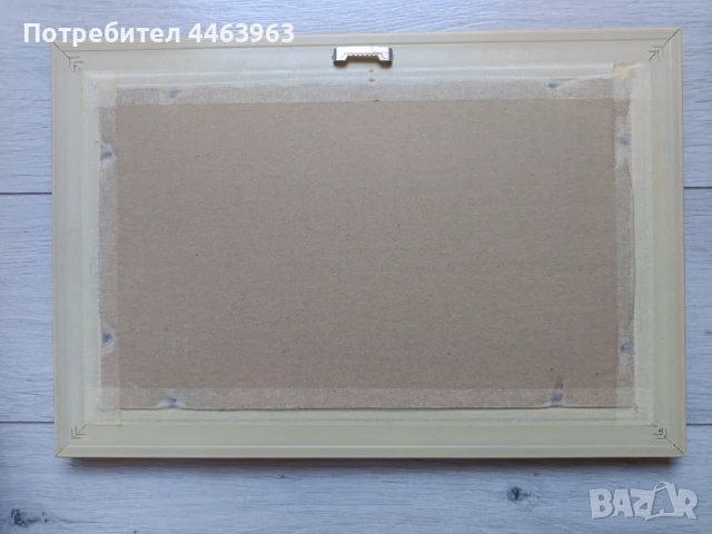 гоблен ,, Зимен ден", 33/20 см, снимка 3 - Гоблени - 51278761