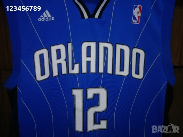 ORLANDO MAGIC ADIDAS HOWARD Оригинален потник Орландо NBA , снимка 5 - Тениски - 53843655