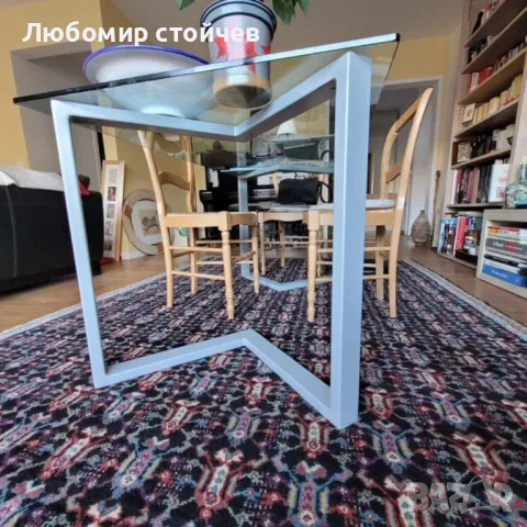 Метални крака за маса, бюро, пейка, цената е за 1бр., снимка 4 - Маси - 47690459