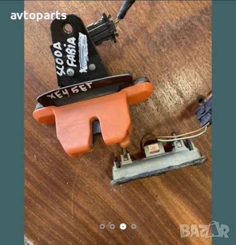 Skoda fabia 2003година хечбег брава и механизъм багажник, снимка 4 - Части - 40393485