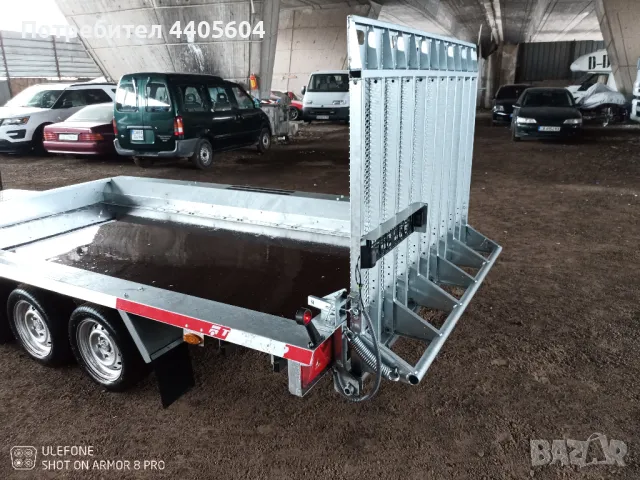 Платформа за строителна техника, снимка 2 - Ремаркета - 49552300