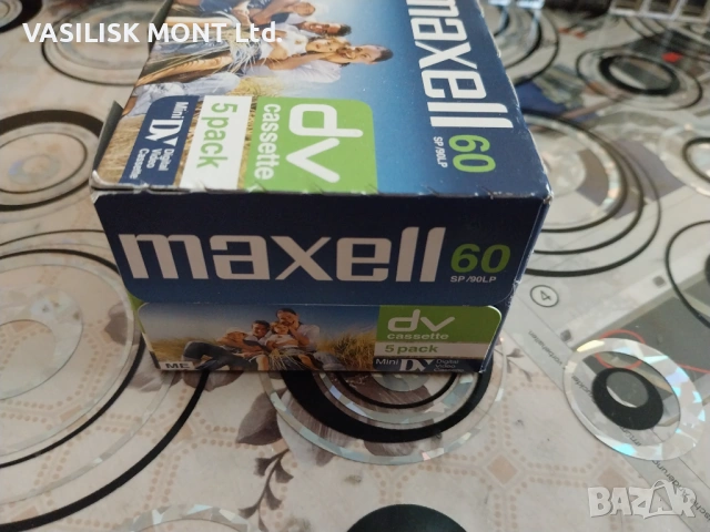 MiniDV Касета Maxell mini dv DVM60/90 SP/LP, снимка 3 - Камери - 53391378