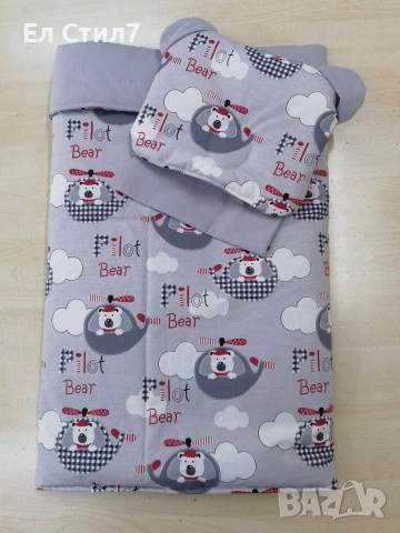 Детски комплект за количка, снимка 5 - Други - 53148465