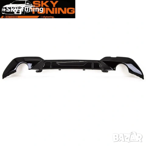 Bmw G20 M-sport Дифузьор Бмв Г20 М-Спорт лип добавка броня 3series, снимка 4 - Аксесоари и консумативи - 53192927