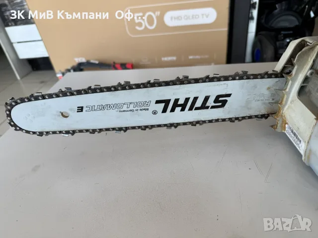 Бензинова резачка Stihl MS 211C, снимка 3 - Моторни триони/резачки - 55909616
